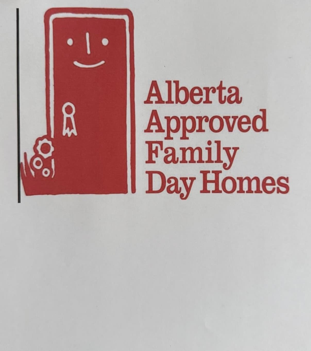 Licensed dayhome approval certificate from The Mangrove Tree Dayhome Agency