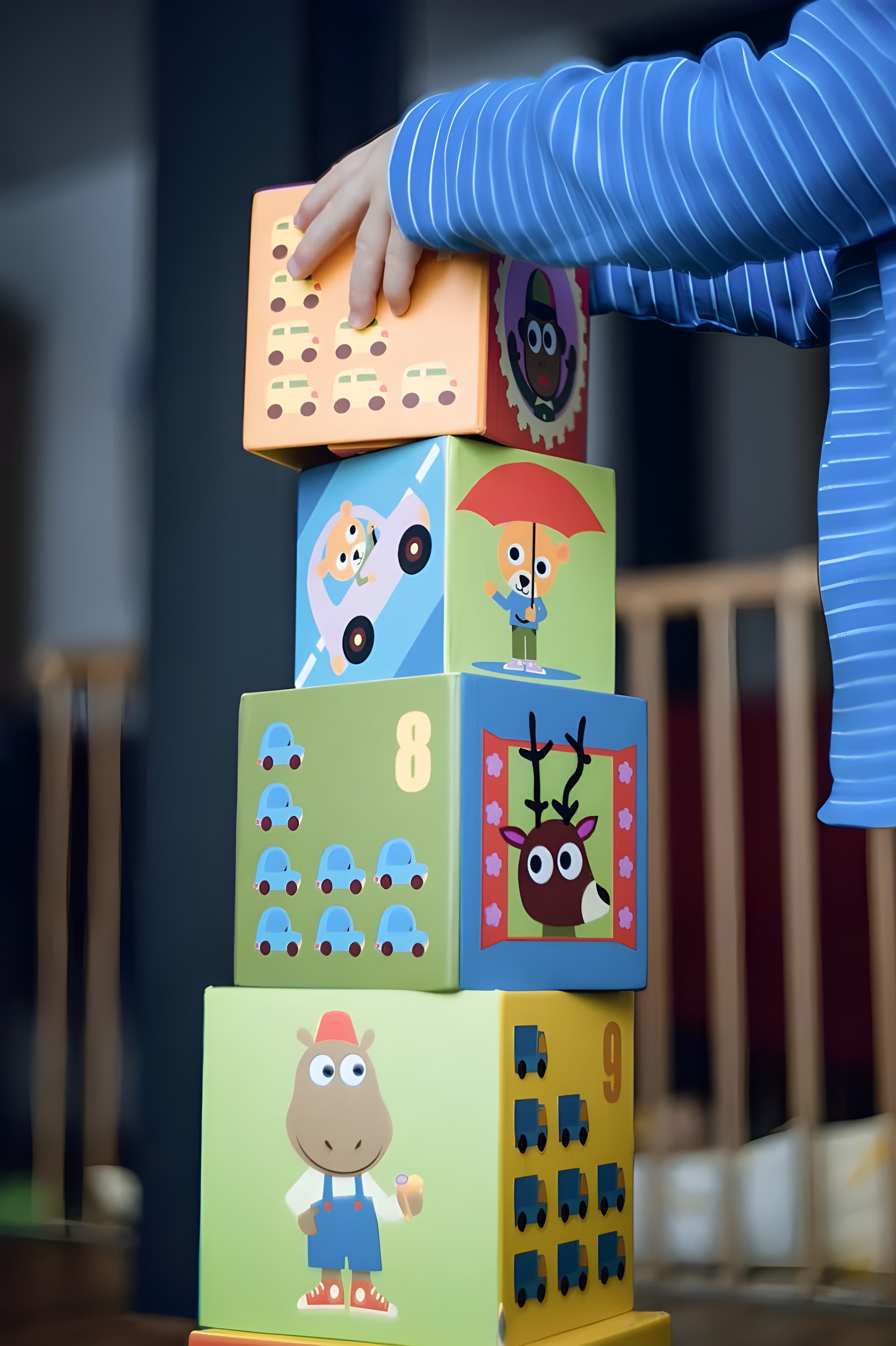 Small hands crafting — warm dayhome activity